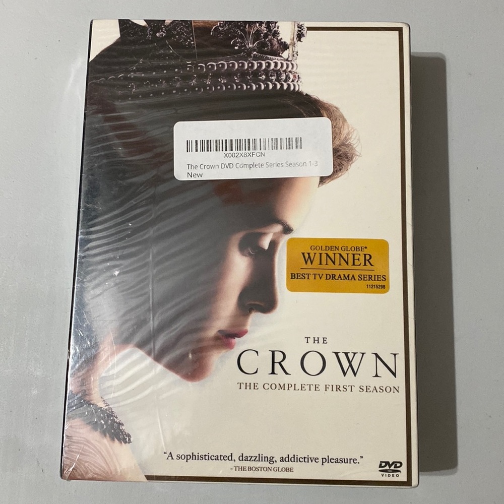 The Crown DVD Seasons 1-3 New